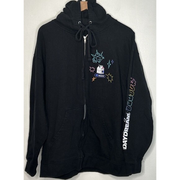 Discord Zip-a-doodle Daydream Hoodie Merch DOTEXE Made In US Black Large - Picture 1 of 5